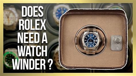 do i need a watch winder for my rolex|watch winder recommended for rolex.